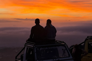 Sunrise and Black Lava Bali Jeep Tour