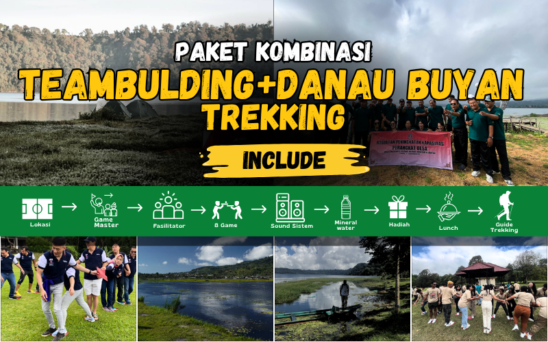 TEAMBULDING + TREKKING DANAU BUYAN