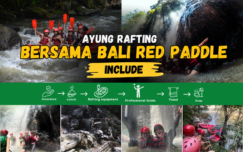 RAFTING BERSAMA RED PADDLE