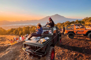 Sunrise and Black Lava Bali Jeep Tour