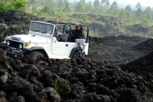 Sunrise and Black Lava Bali Jeep Tour