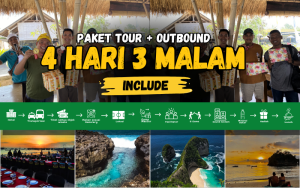 Paket Tour plus Outbound 4 Hari 3 Malam