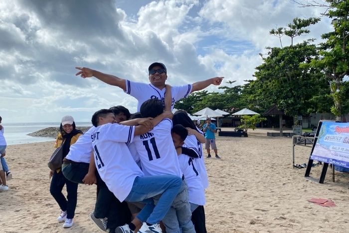 Teambuilding dan watersport di tanjung benoa