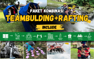 Paket Kombinasi Teambuilding & Rafting