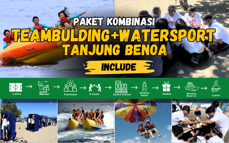 TEAMBULDING + WATERSPORT TANJUNG BENOA